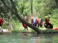 River tubing on Cetina river